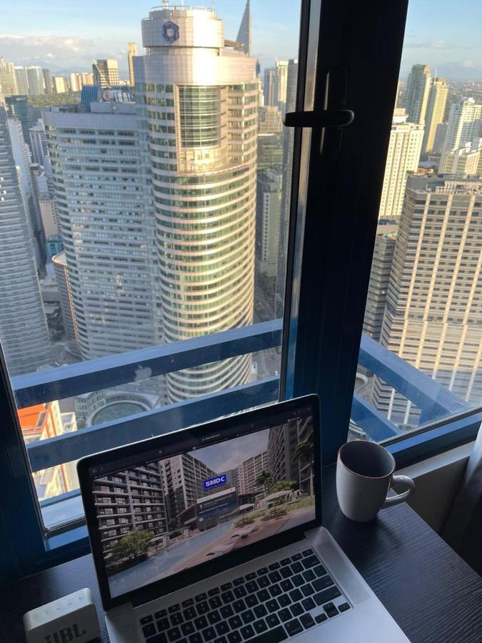 Apartmán Amazing View Makati Elegant Flat 400Mb Internet Manila Exteriér fotografie