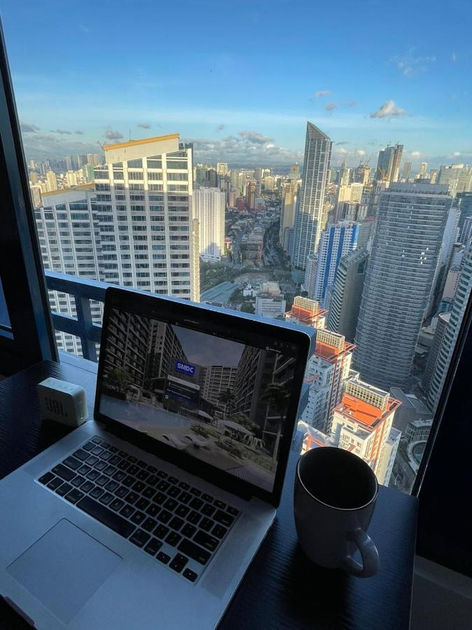 Apartmán Amazing View Makati Elegant Flat 400Mb Internet Manila Exteriér fotografie