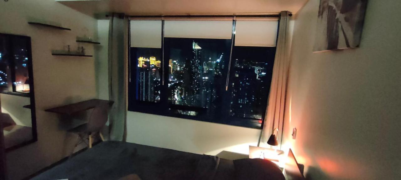 Apartmán Amazing View Makati Elegant Flat 400Mb Internet Manila Exteriér fotografie